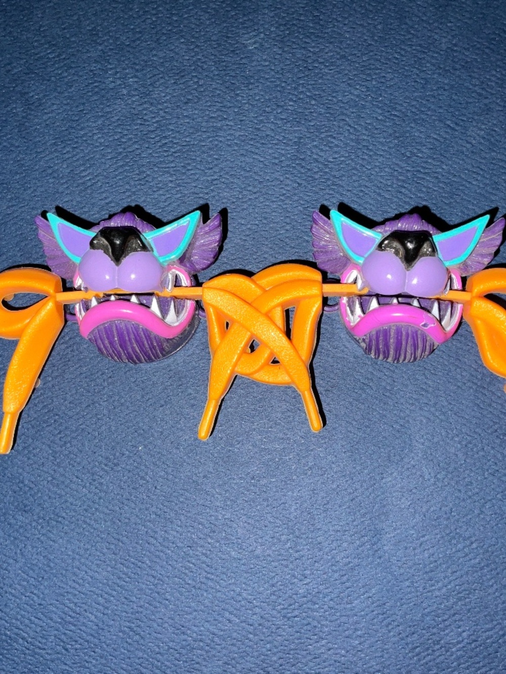 My Pet Monster Bow Biters from 1987 “Shades” with the “Shoestring”